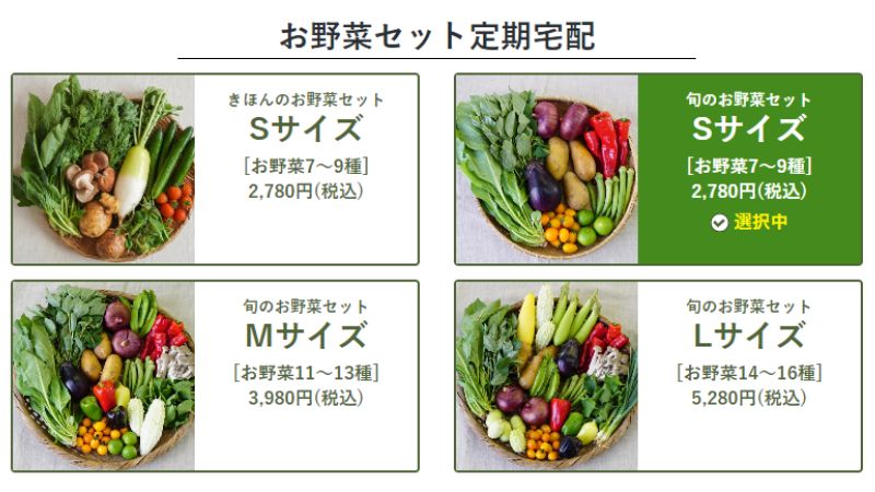 坂ノ途中お野菜セット